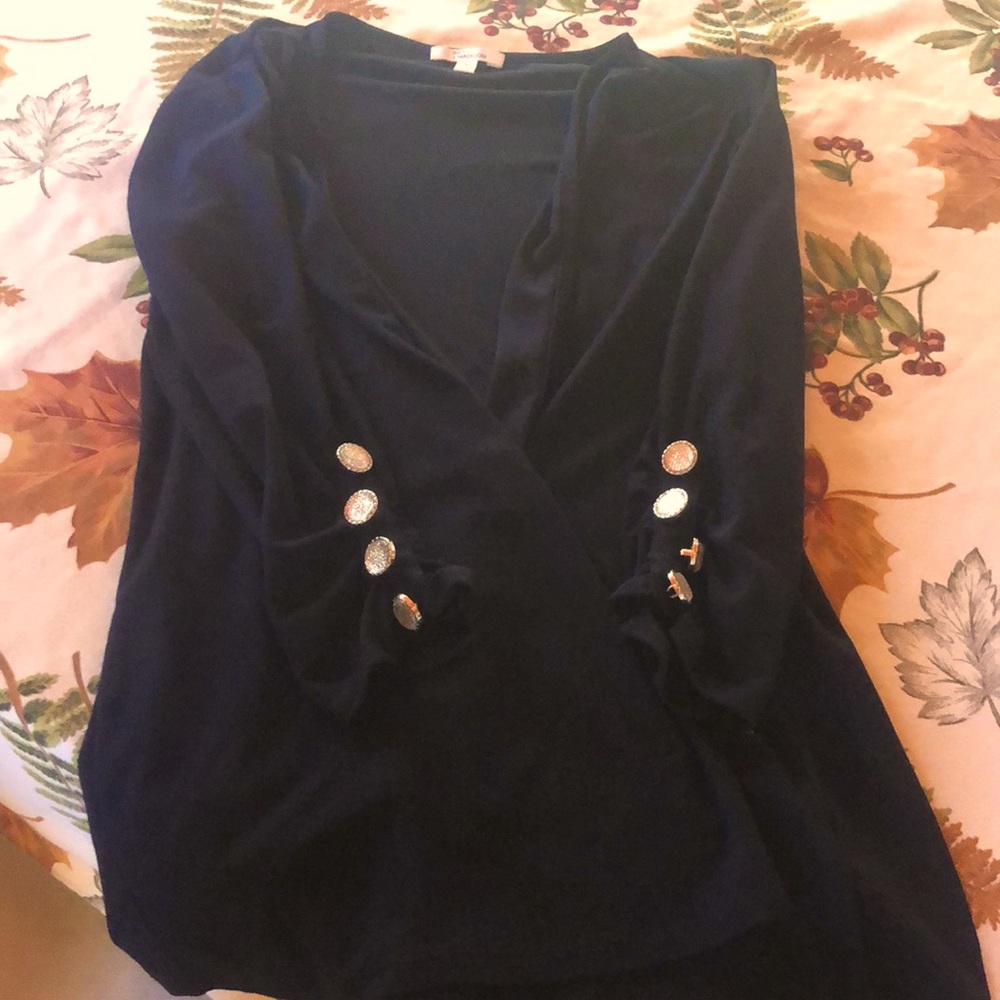 Navy blue cardigan